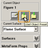 Load Object Preset button